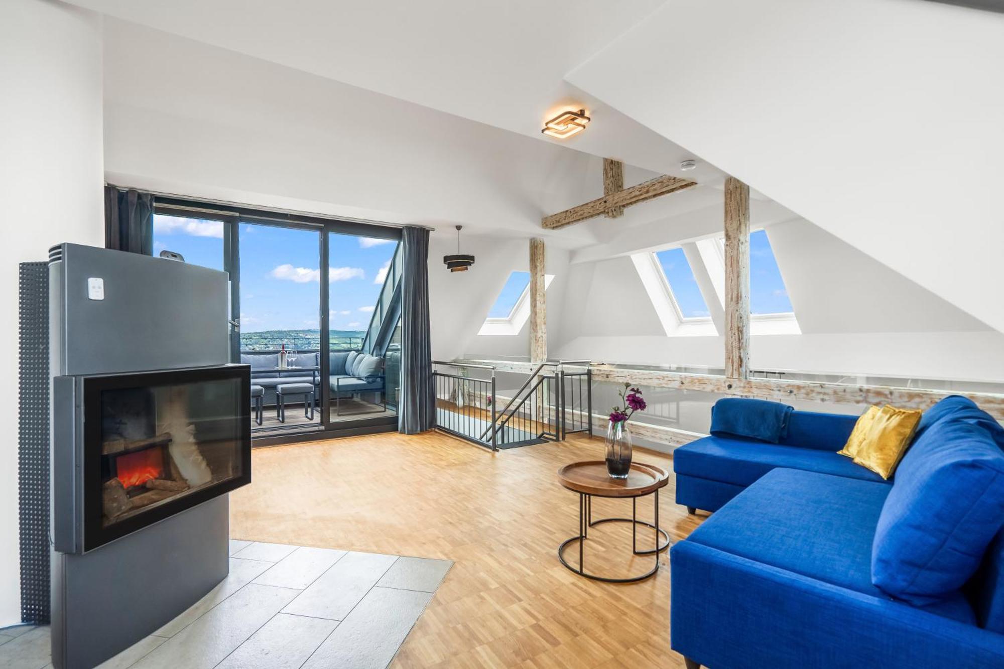 Апартаменты Dnd Design Loft I 170Qm I Parken I Balkon I Workstation I Netflix I Kaffee I Waschmaschine I Trockner I Xbox I Ausblick Вюрцбург Экстерьер фото